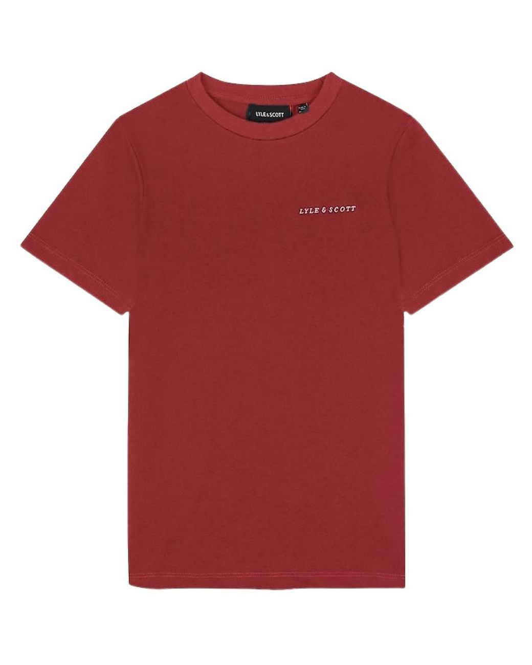 Lyle & Scott Embroidered Logo Fletcher T-Shirt Cotton for men