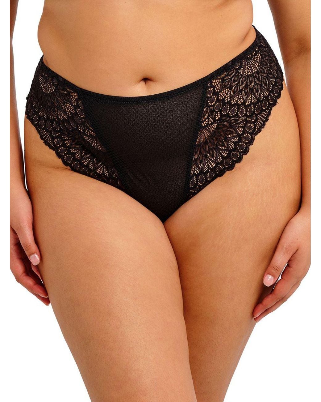 Elomi Black Tiernie Thong