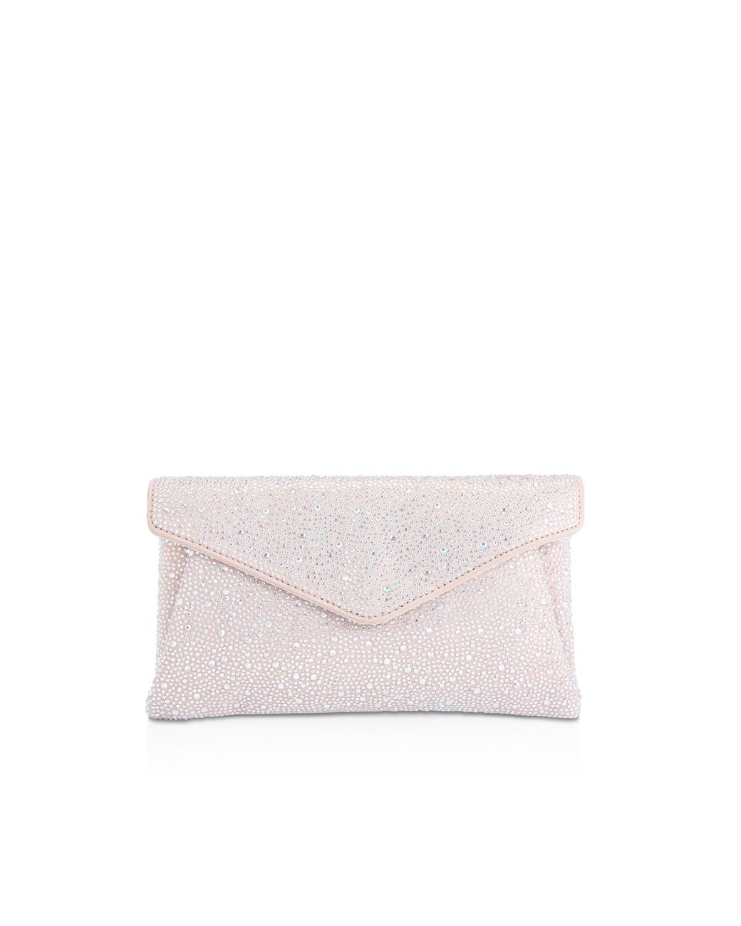 Carvela Kurt Geiger Kross Jewel Clutch Bag in White Lyst UK