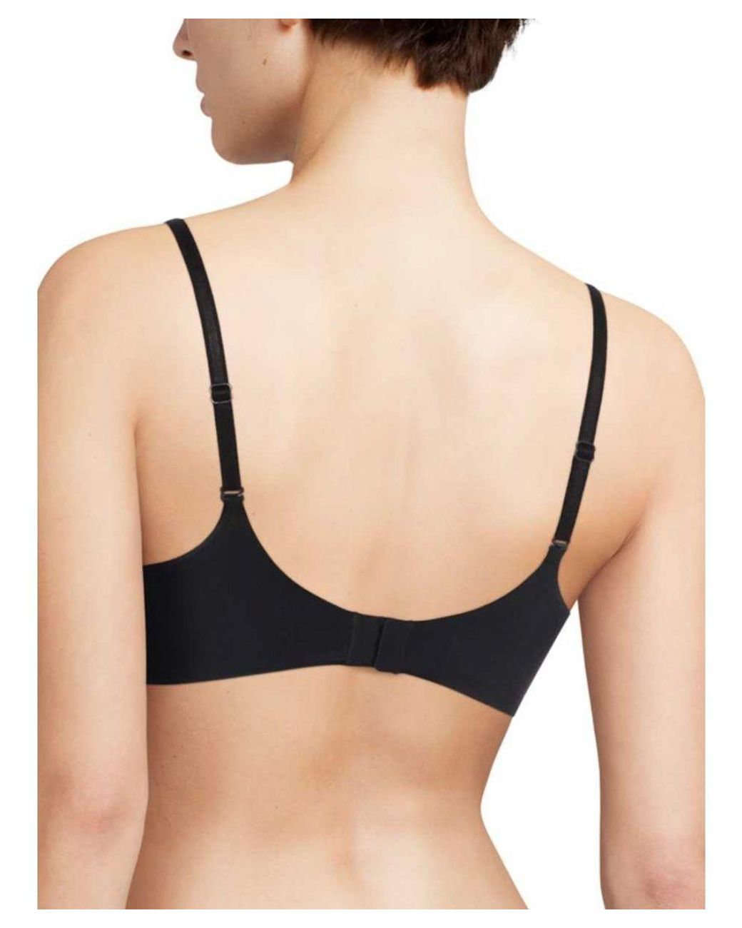 Chantelle Black Essentiall Covering T-Shirt Bra