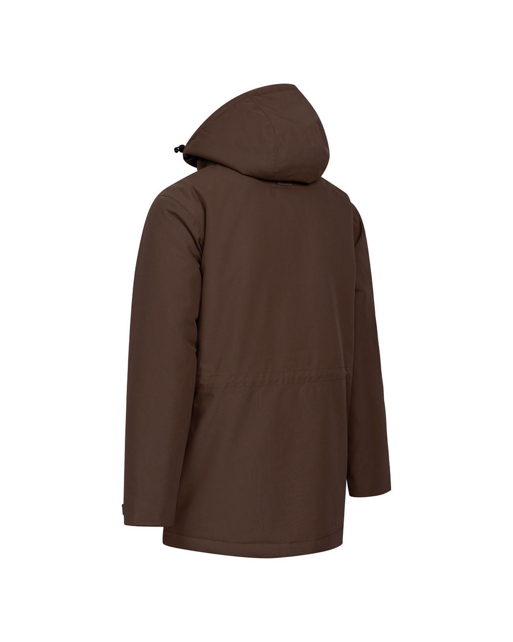 Trespass Brown Skerry Waterproof Jacket (Dark) for men