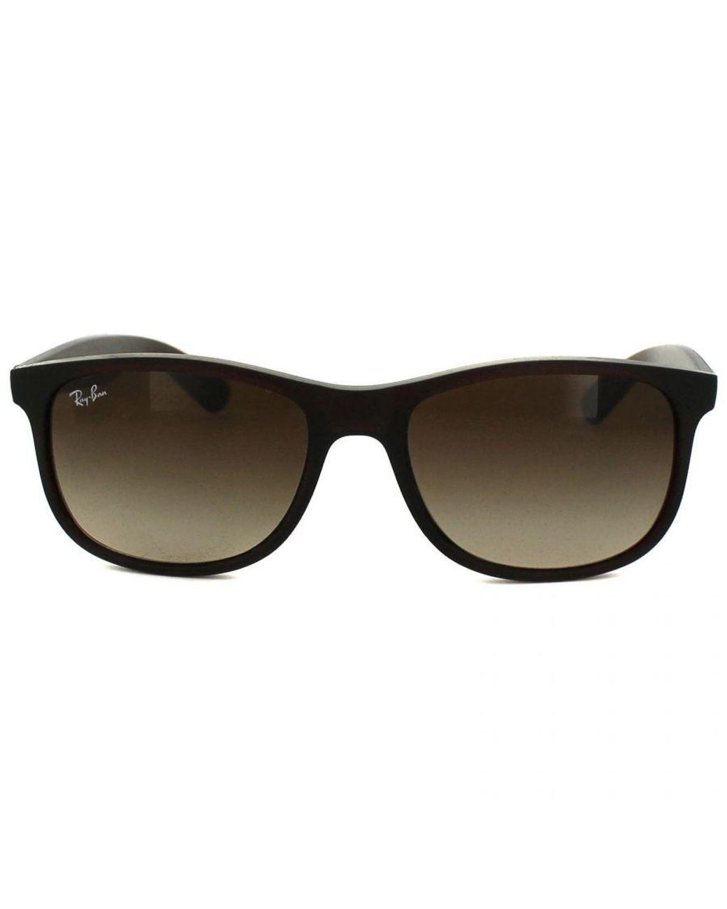 Ray-Ban Brown Sunglasses Andy 4202 607313 Matt Gradient for men