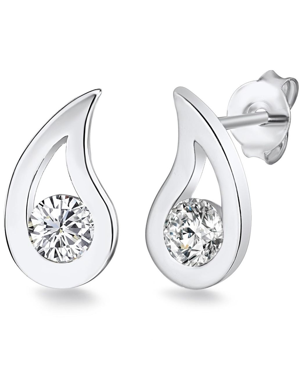 Rafaela Donata White Sterling Earring