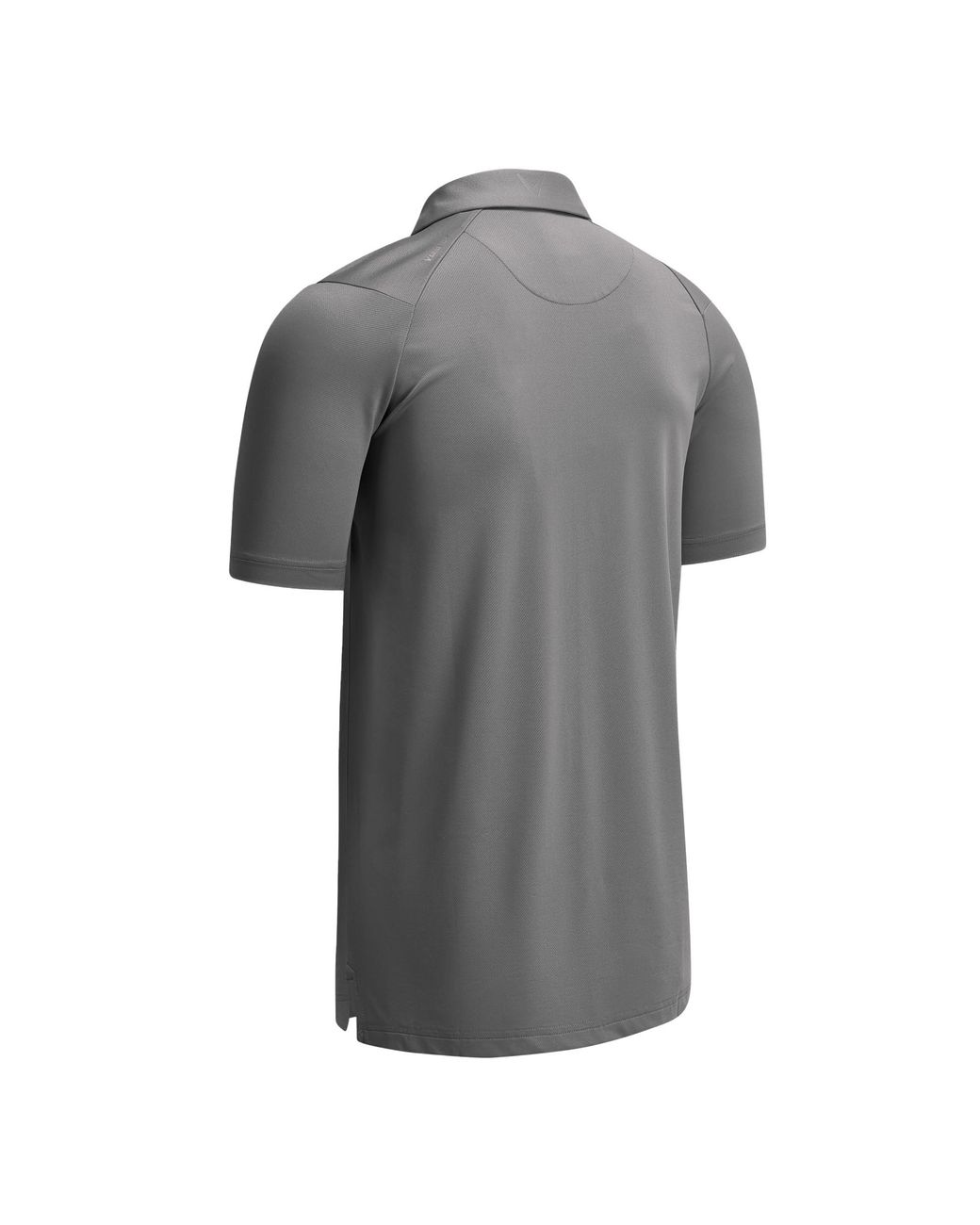Callaway Apparel Gray Swing Tech Solid Colour Polo Shirt for men