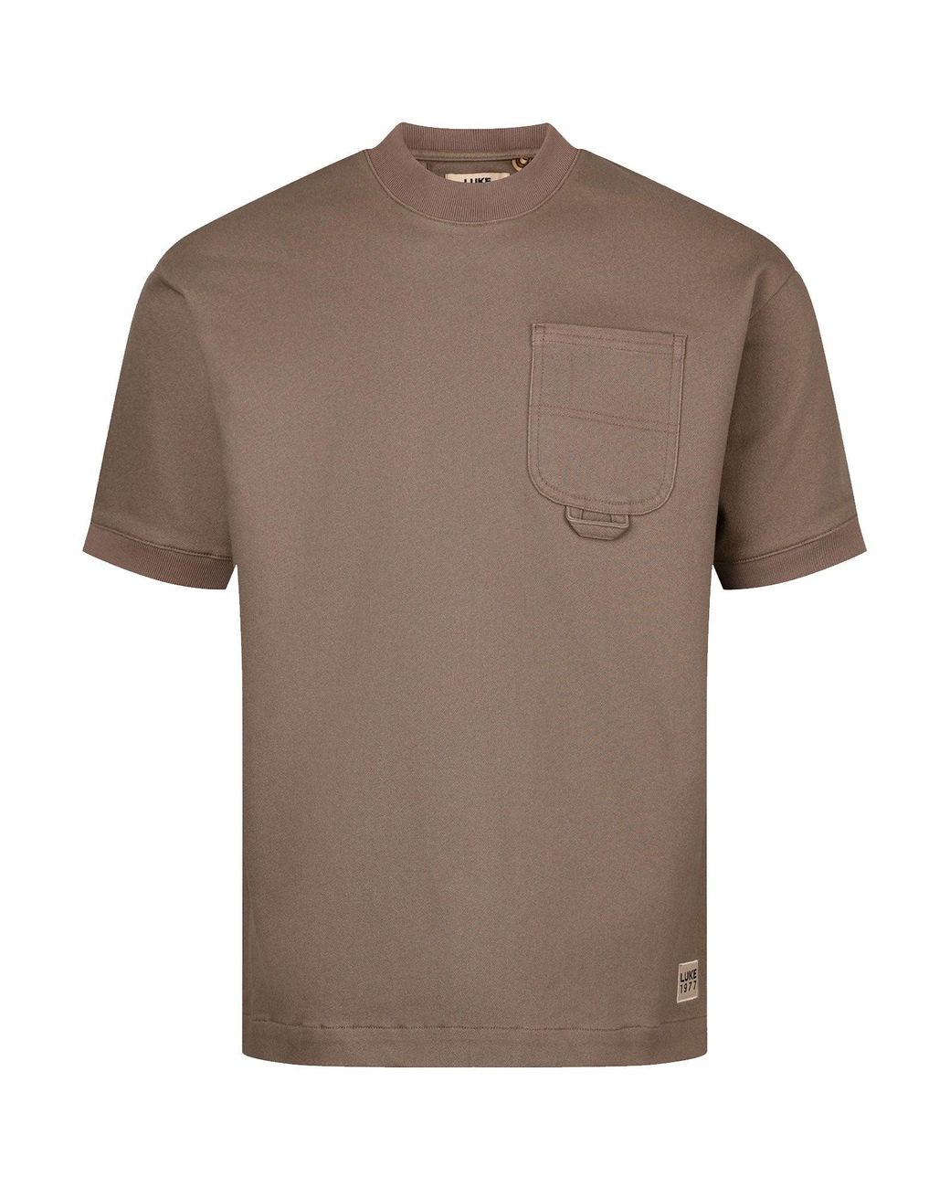 Luke 1977 Brown Dovetail T-Shirt for men