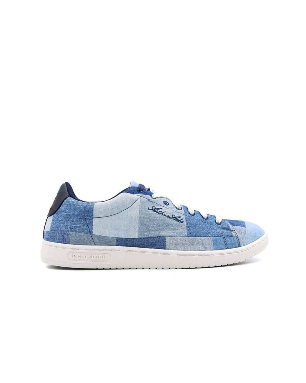 Le Coq Sportif Blue Arthur Ashe De Nimes Trainers for men