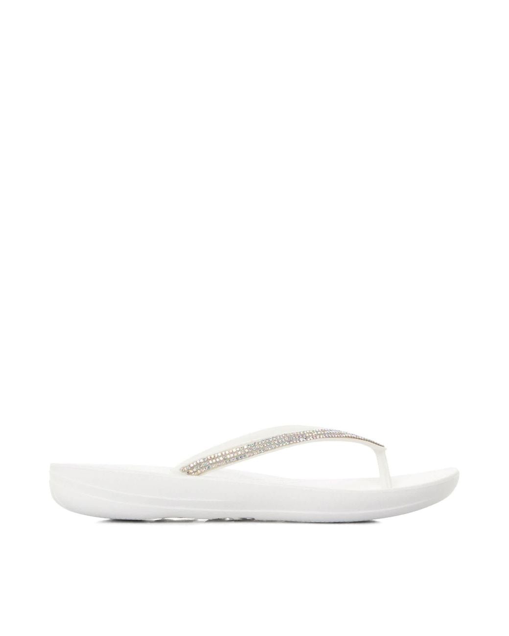 Dune White Fitflop Ladies Iqushion Sparkl