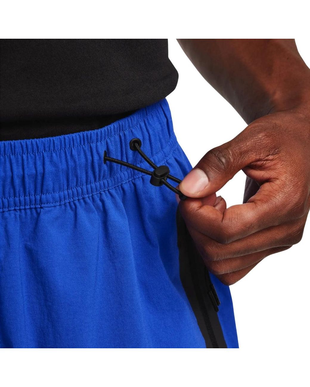 Nike Blue Tech Woven Dark Track Pants for men