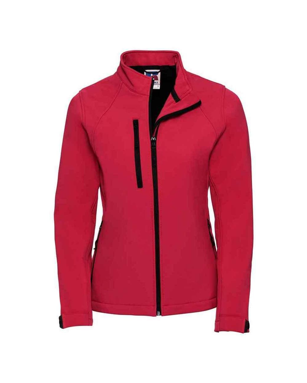 Russell Red Ladies 3 Layer Soft Shell Jacket (Classic)