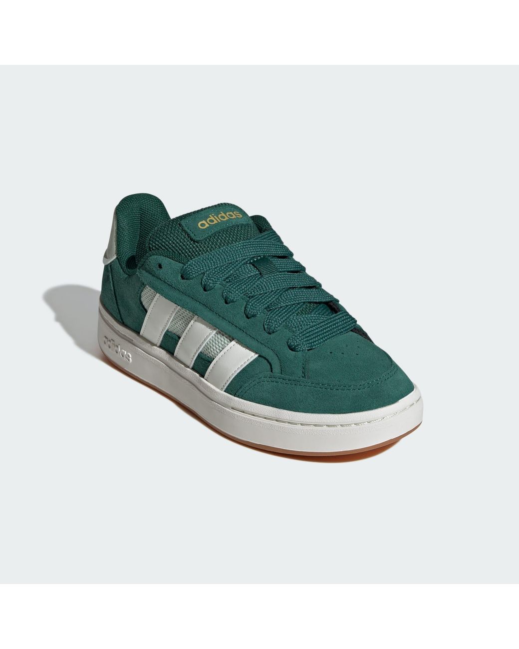 Adidas Green Grand Court Alpha Shoes