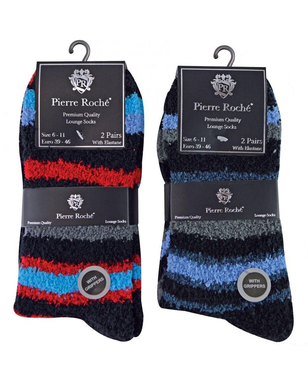 Sock Snob Blue 4 Pair Bed Socks for men