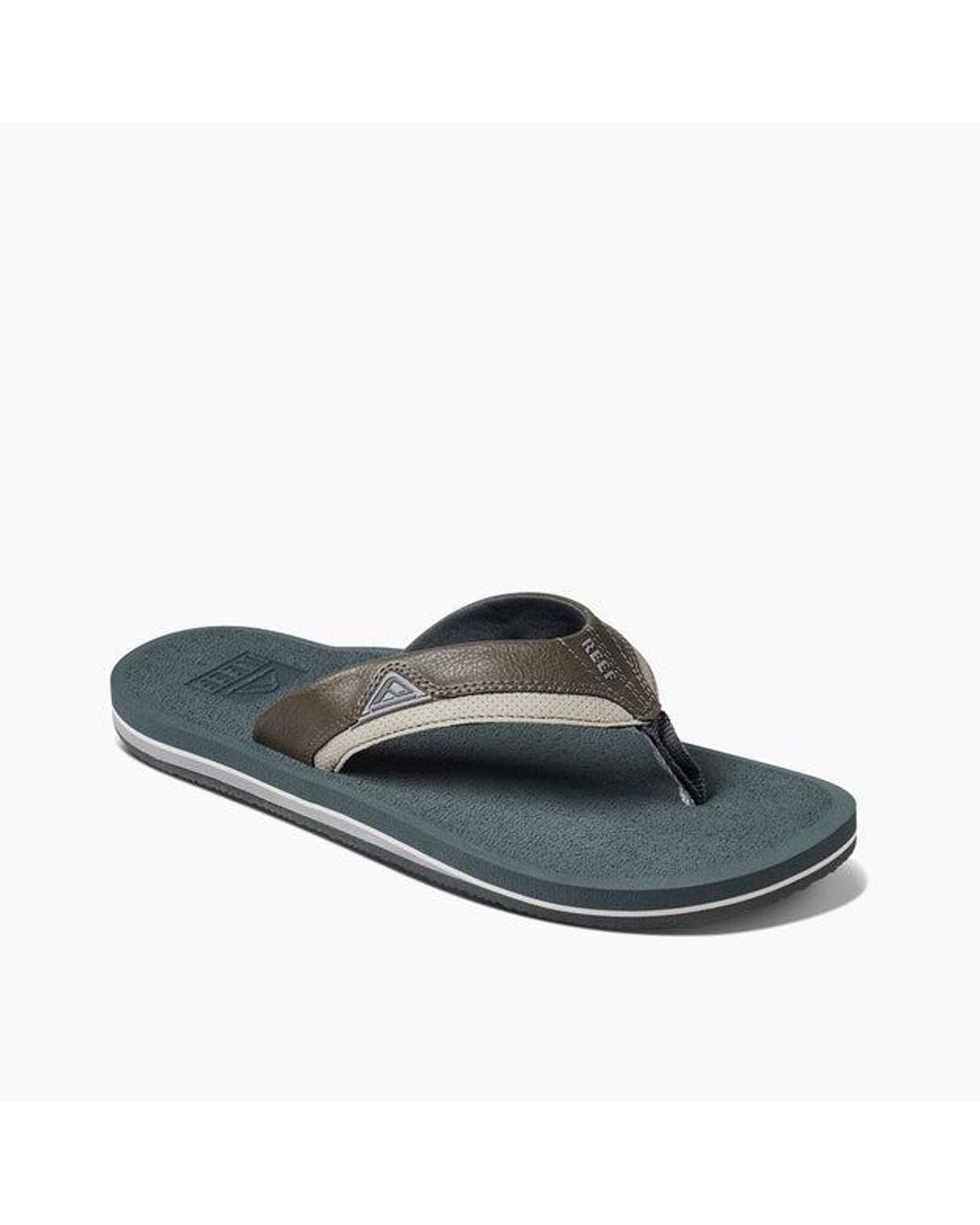 Reef Blue Cushion Dawn Sandals for men