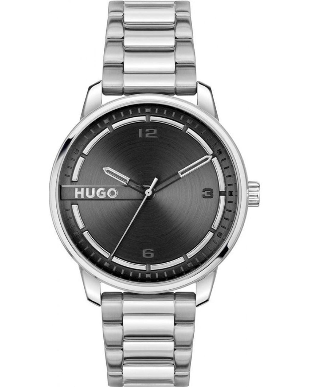 Boss Gray 1530364 Stamp Watch for men