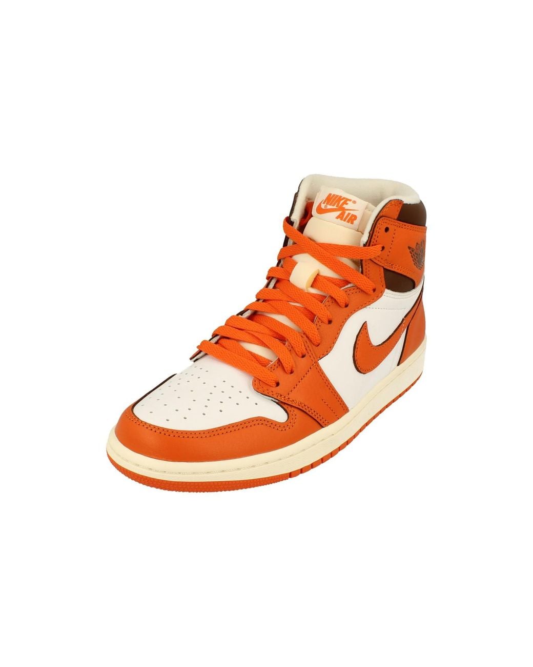 Nike Orange Air Jordan 1 Retro Hi Og Trainers