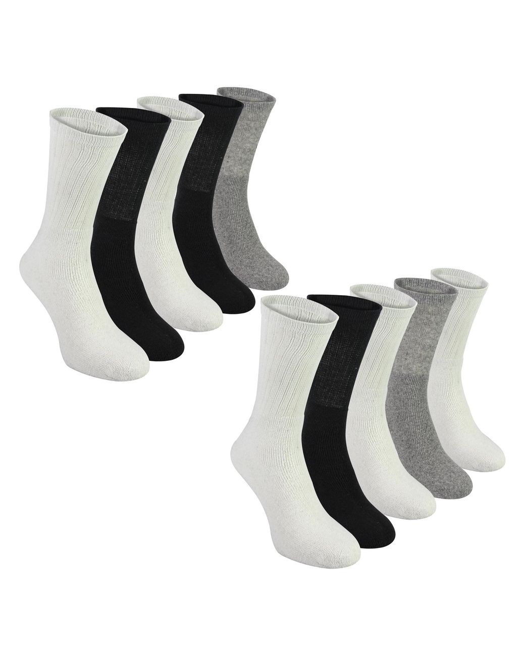 Sock Snob Multicolor 10 Pack Multipack Sport Socks for men