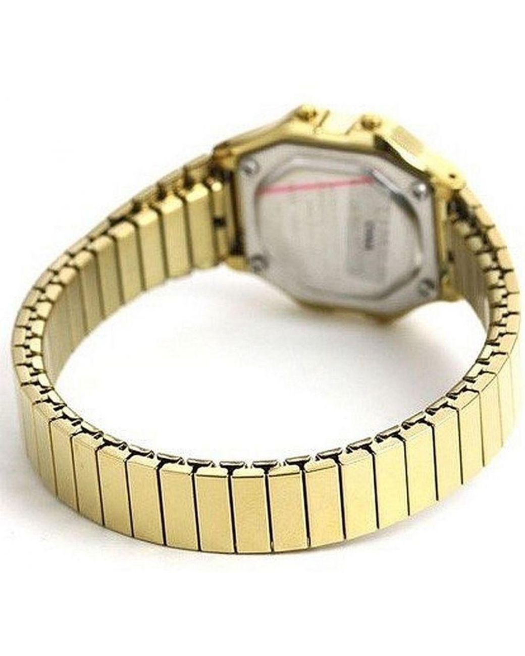 Timex Metallic Classic Digital Mini Watch Tw2T48000 Stainless Steel (Archived)