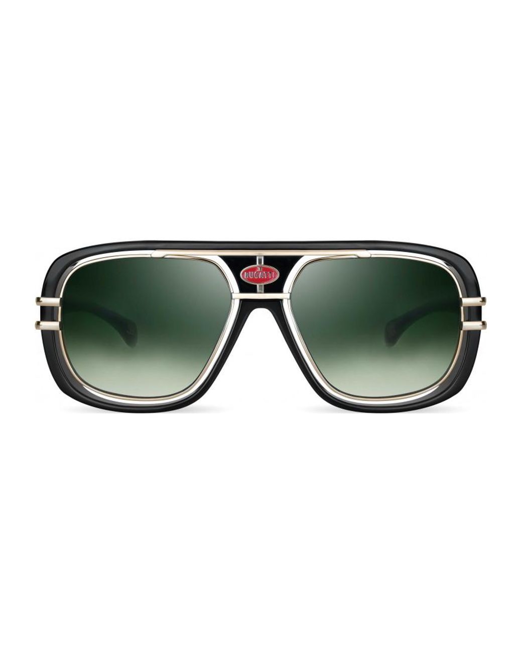 Bugatti Green 07 56 Bk Wg Sunglasses for men