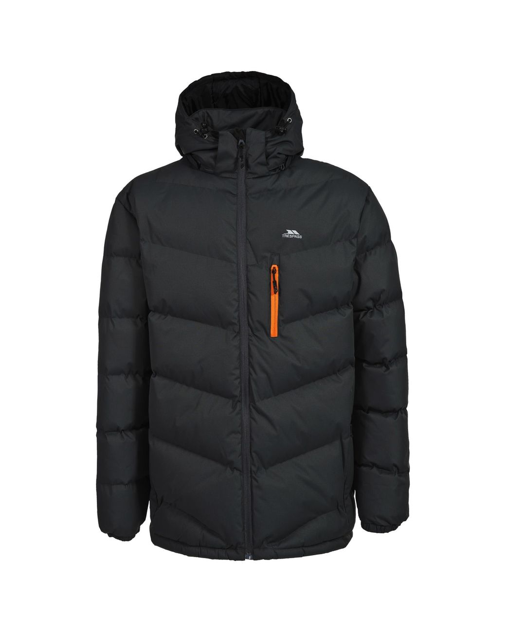 Trespass Black Blustery Padded Jacket for men