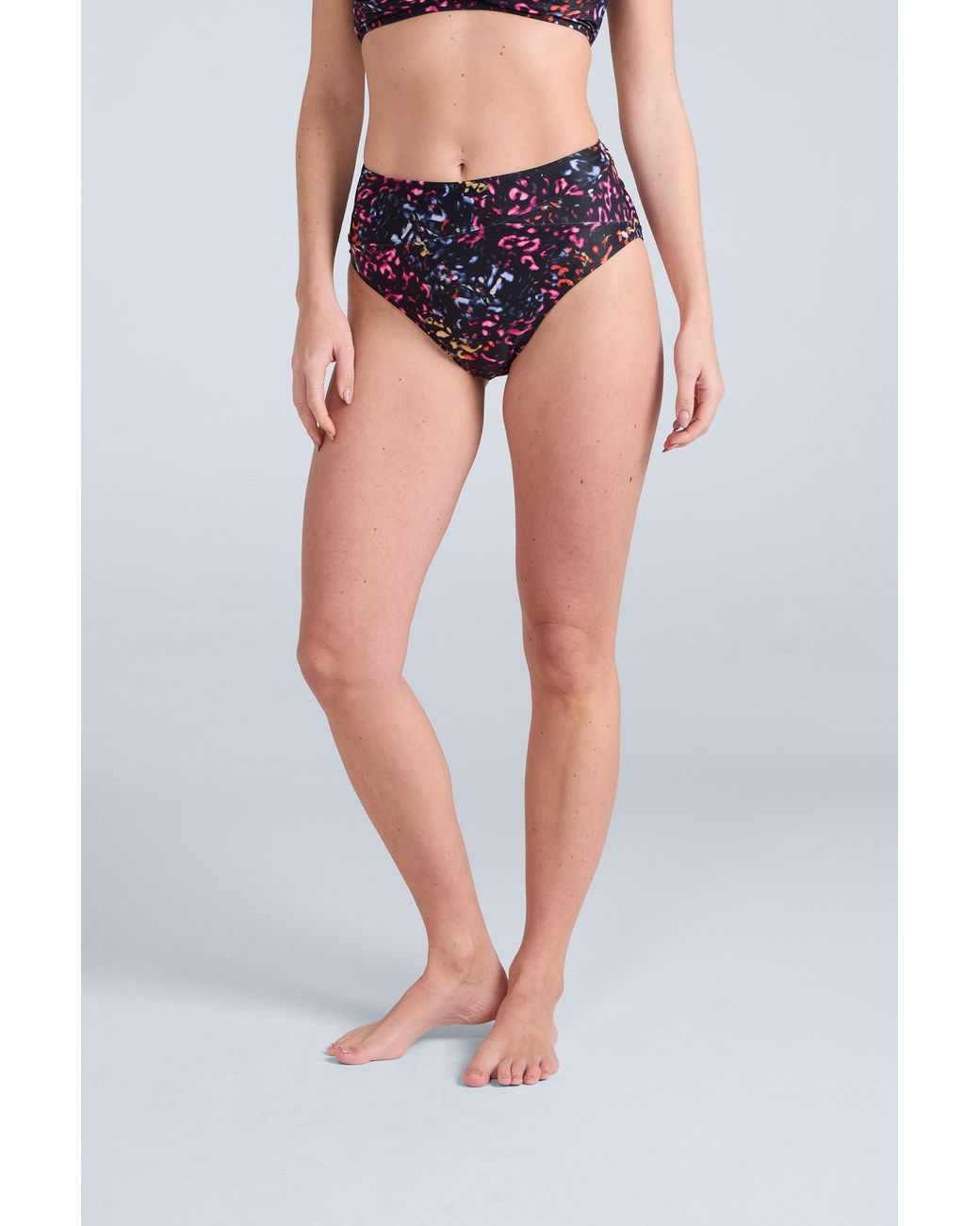 Mountain Warehouse Blue 'Bondi' Wrap Bikini Bottom High Waist Chlorine & Salt Water Resistant Swimwear