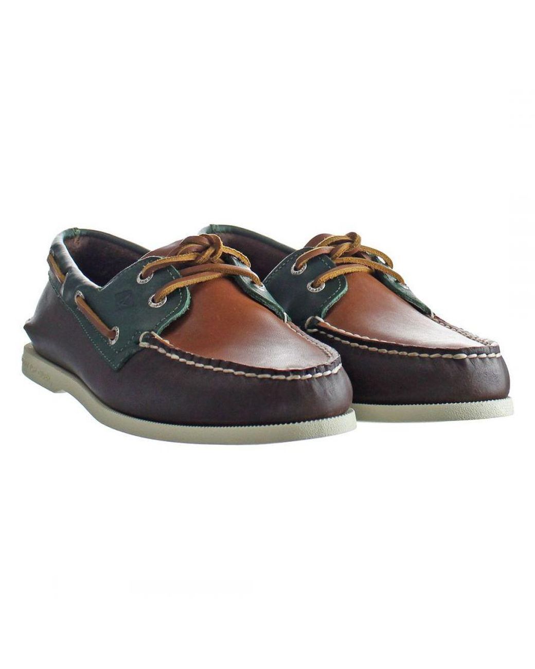 Sperry Top-Sider Blue A/0 2-Eye Tri Shoes Leather for men