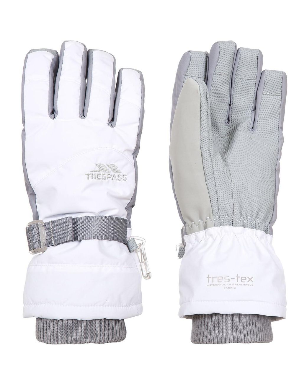 Trespass White Ladies Vizza Ii Gloves