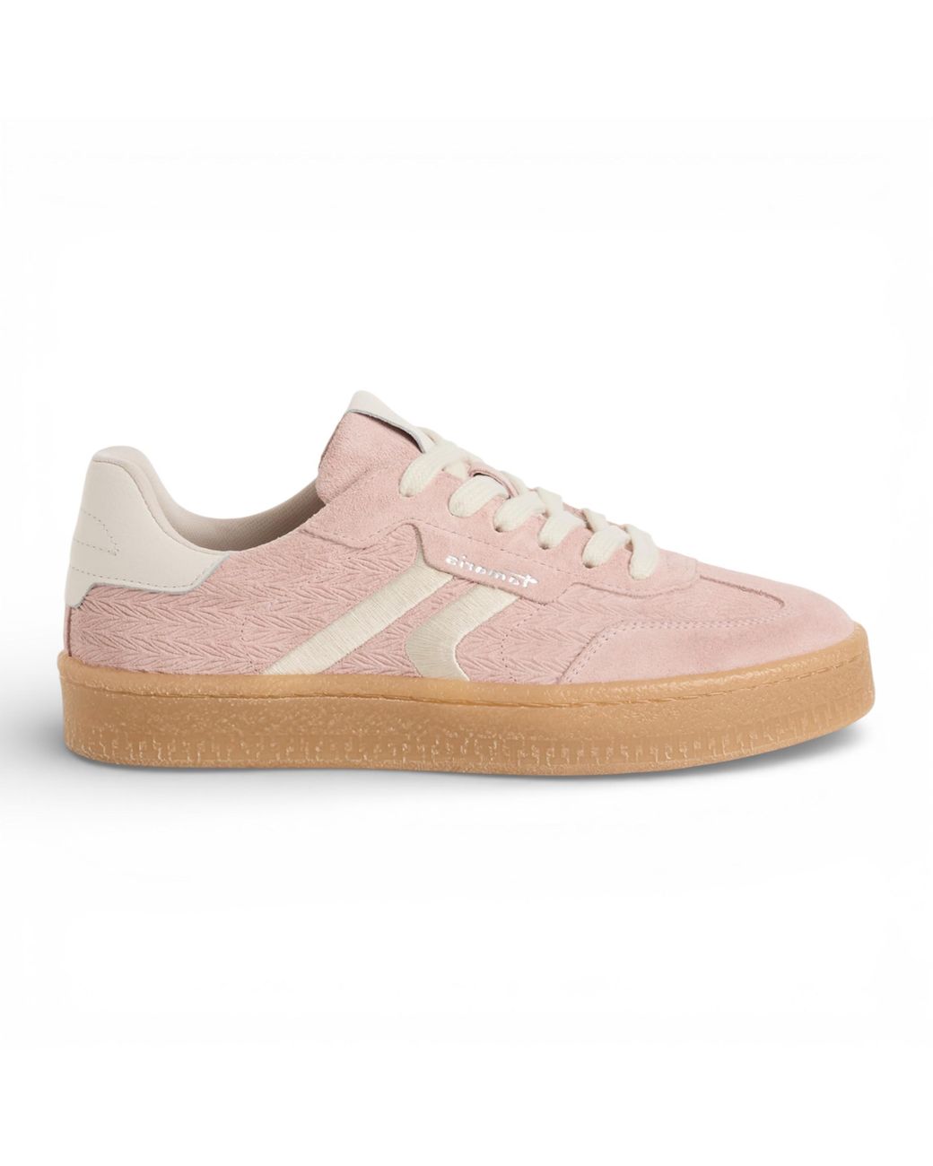 Tamaris Pink Leather Stripes Trainers Sneaker Shoes
