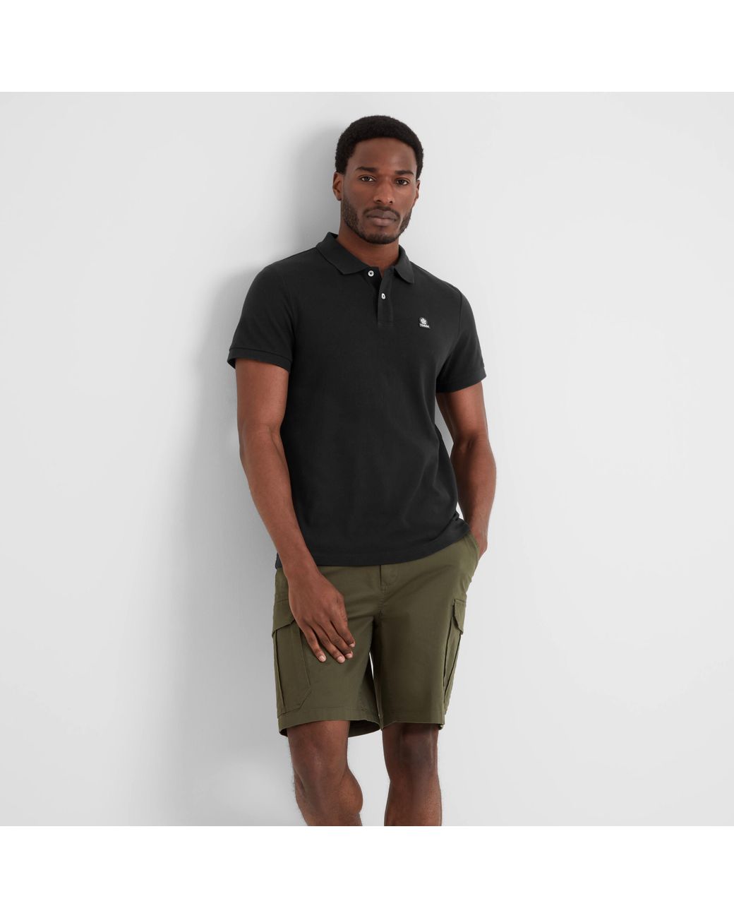 TOG24 Black Braunton Polo Shirt for men