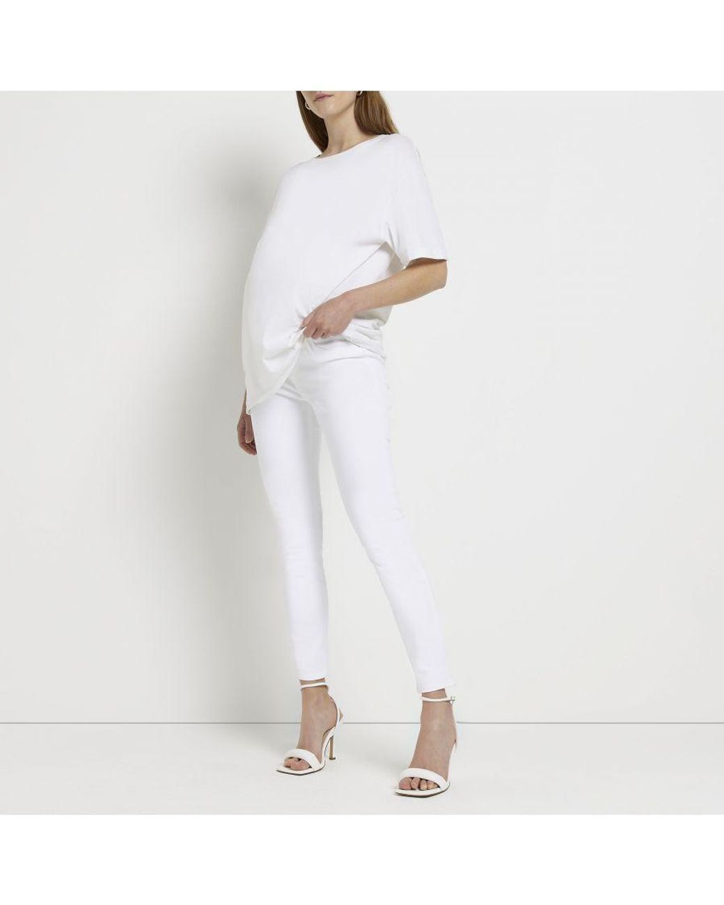 Maternity jeans river island cheap