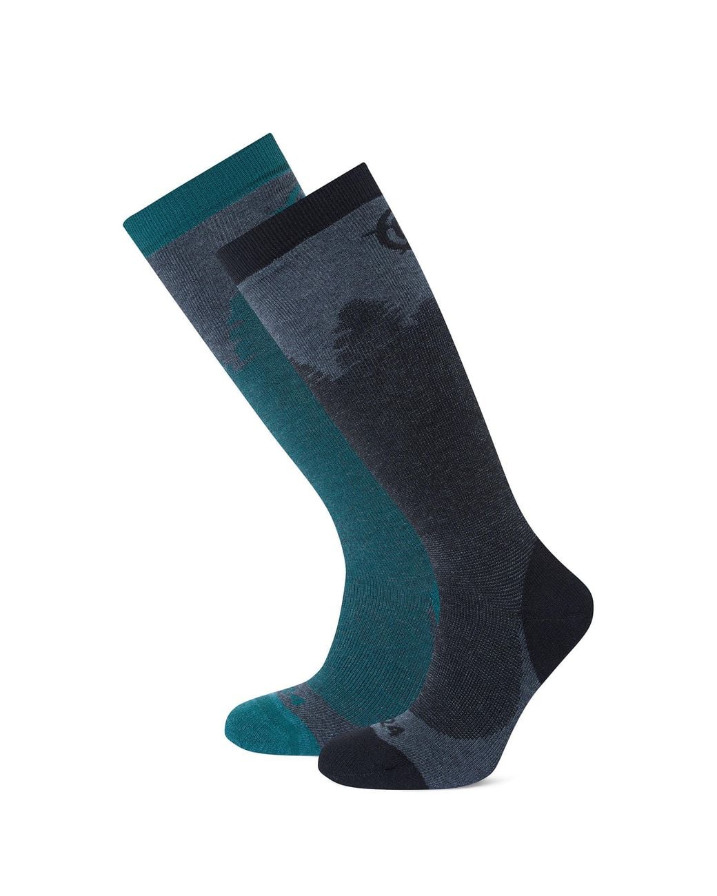 TOG24 Blue Aprica 2 Pack Ski Sock for men