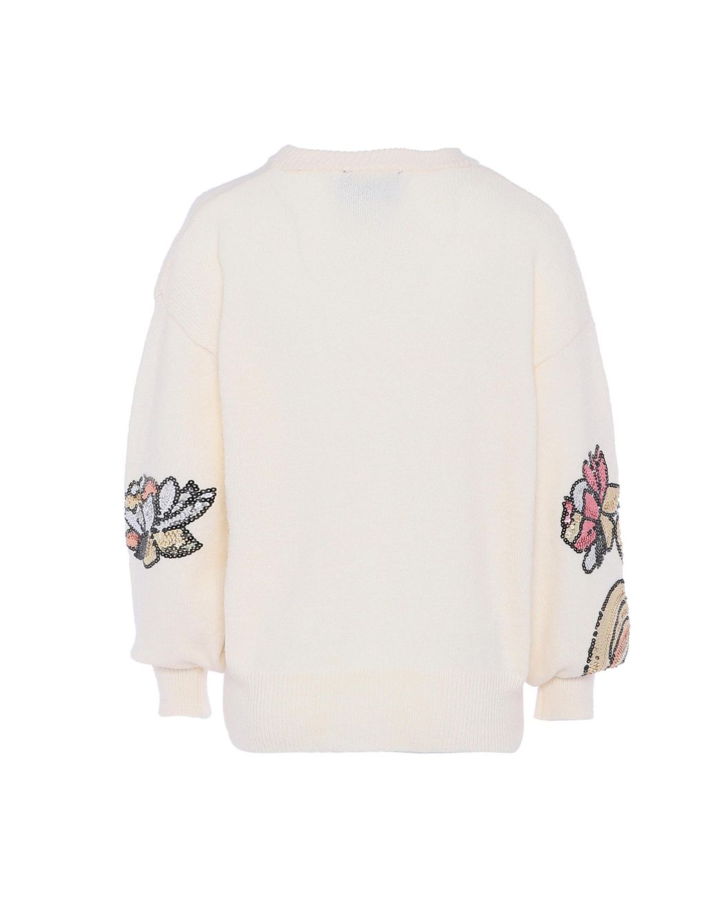 faina Jumper Wolwit in het White