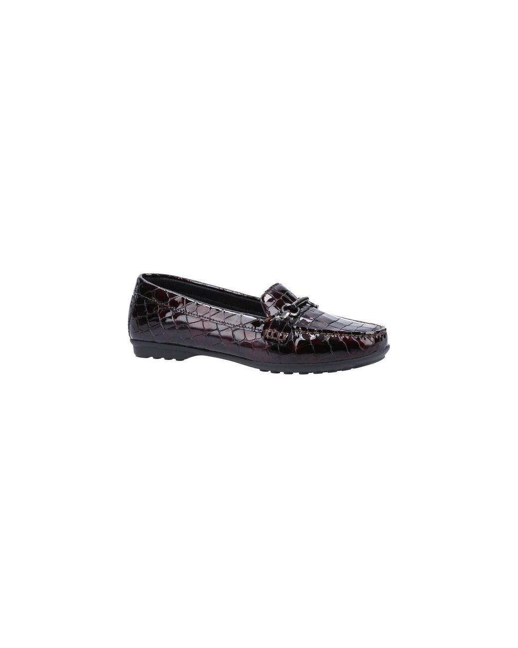 Geox Black Elidia Slip On Ladies Shoes