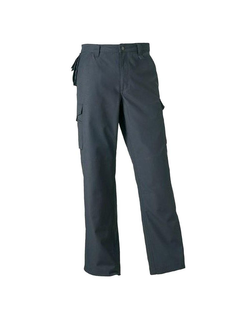Russell Gray Work Wear Heavy Duty Trousers Pants(Regular) (Convoy) for men