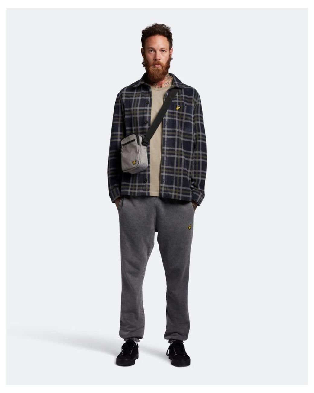 Lyle & Scott Natural Plain T-Shirt for men