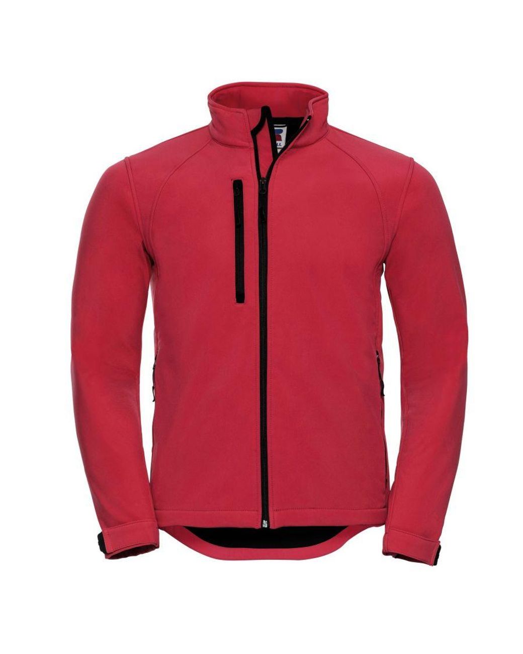 Russell Red Water Resistant & Windproof Softshell Jacket (Classic) for men