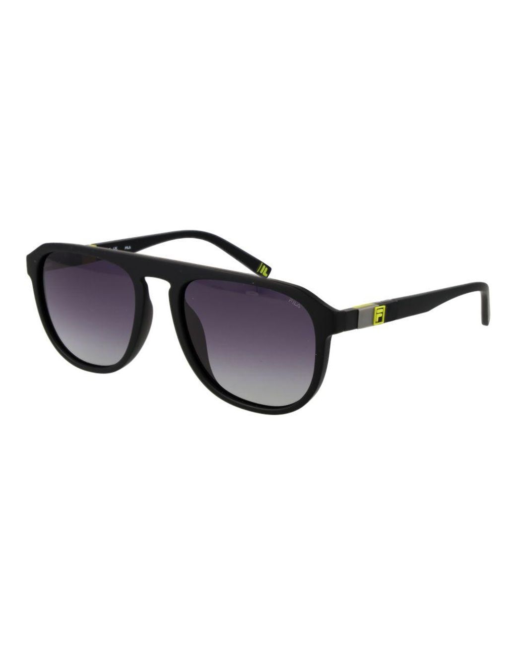 Fila Black Rubber Sunglasses