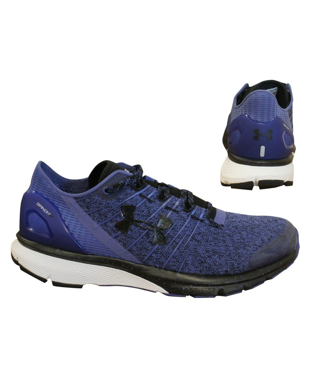 Under Armour Blue Charged Bandit 2 Running Trainers