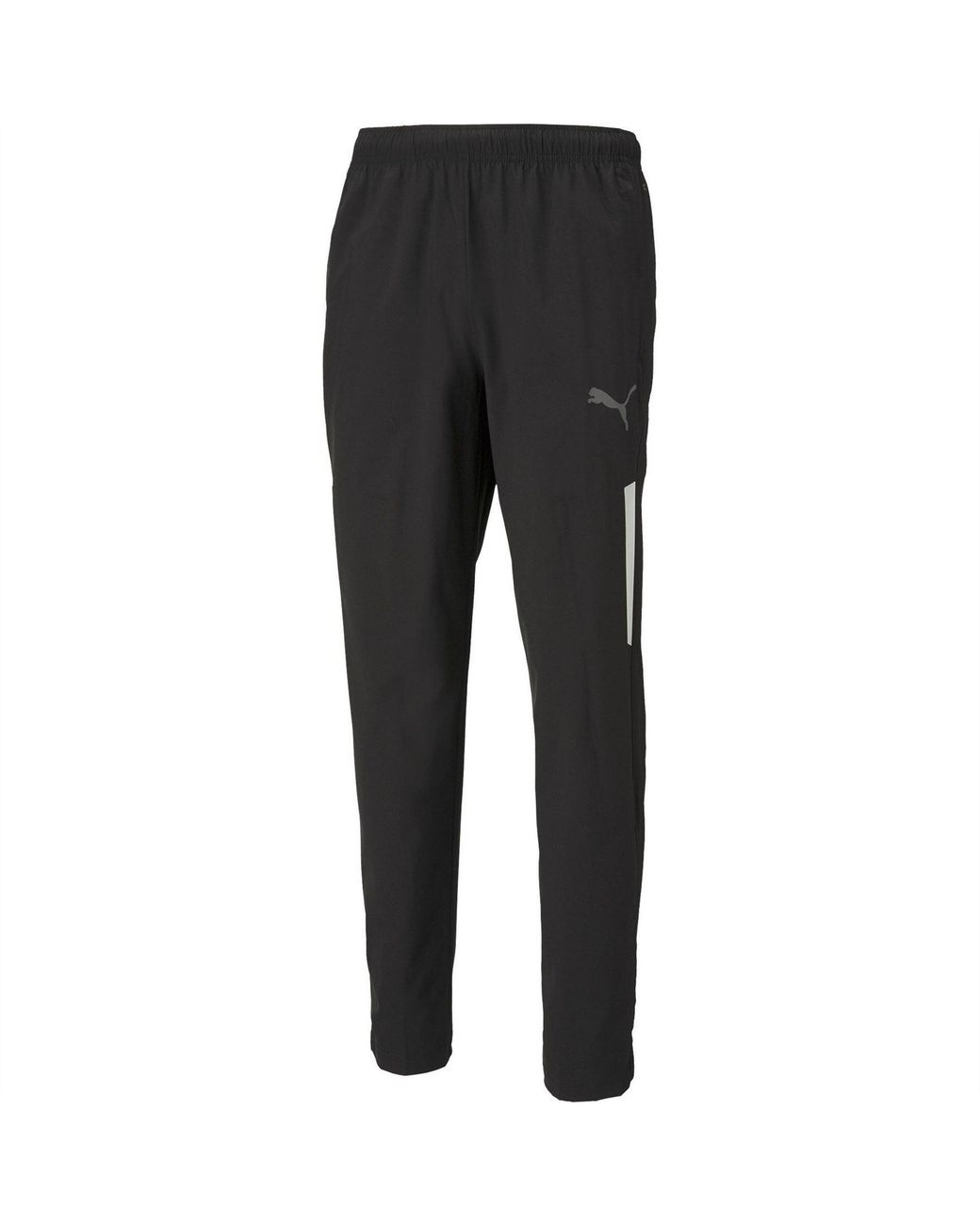PUMA Black Teamliga Sideline Pants Tracksuit Bottom for men