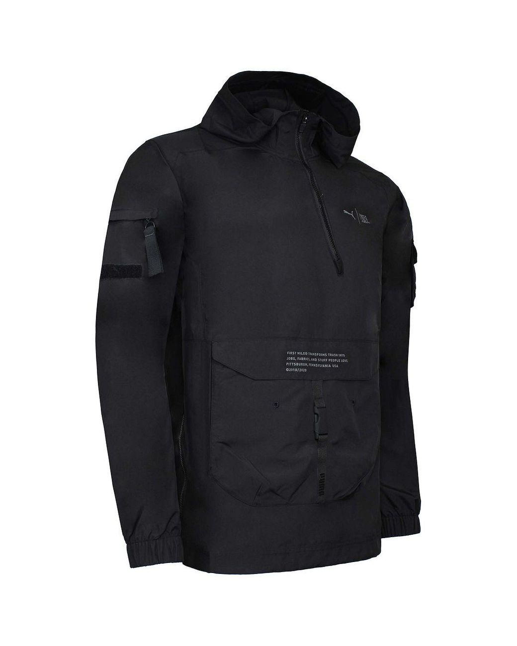 Puma First Mile Utility Jacket PUMA X First Mile Utility Jacket In Black  For Men Lyst