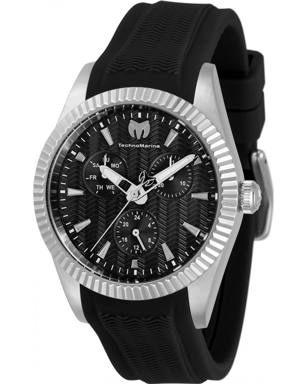 TechnoMarine Black Tm-719029 Ladies Sea Watch