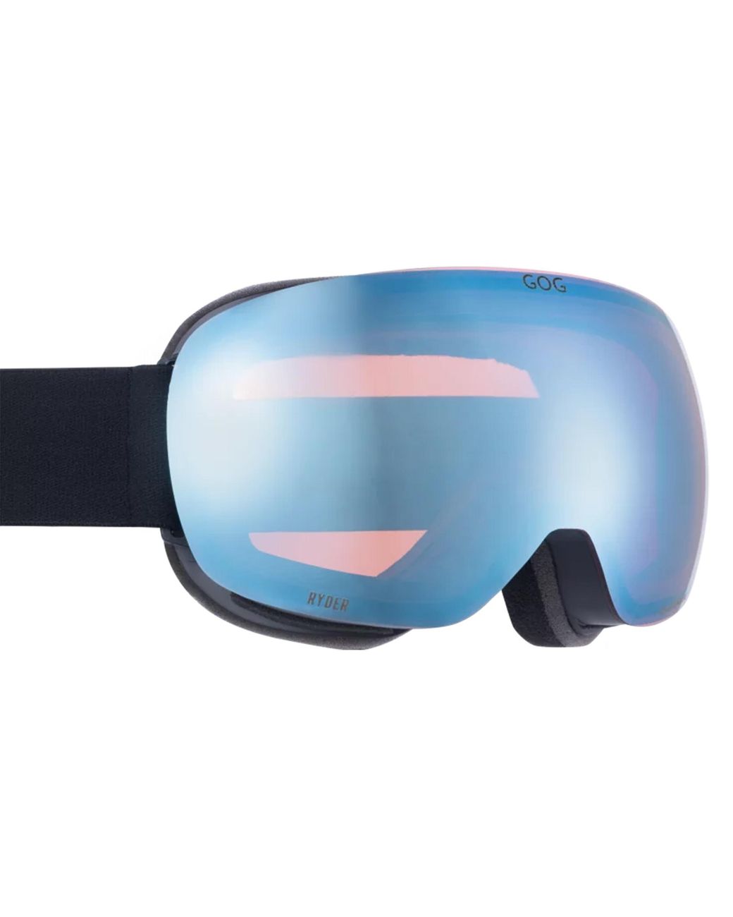 G.O.D Eyewear Blue Ryder Uv400 Ski Snowboard Goggles With Anti-Fog Mirror Double Lens