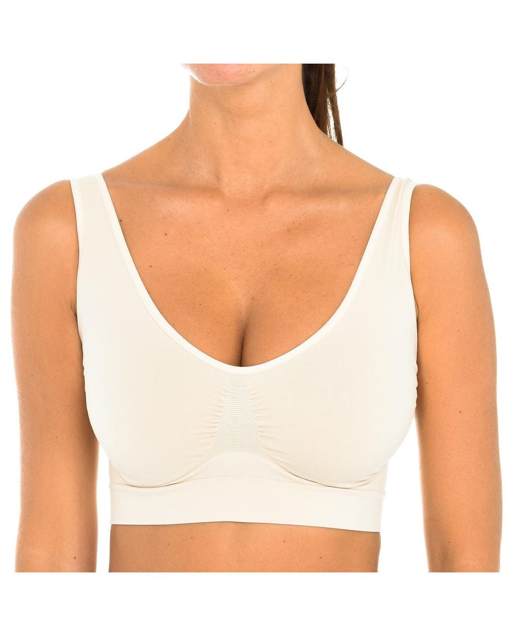 Intimidea White Bodyeffect Push-Up Effect Bra 110577