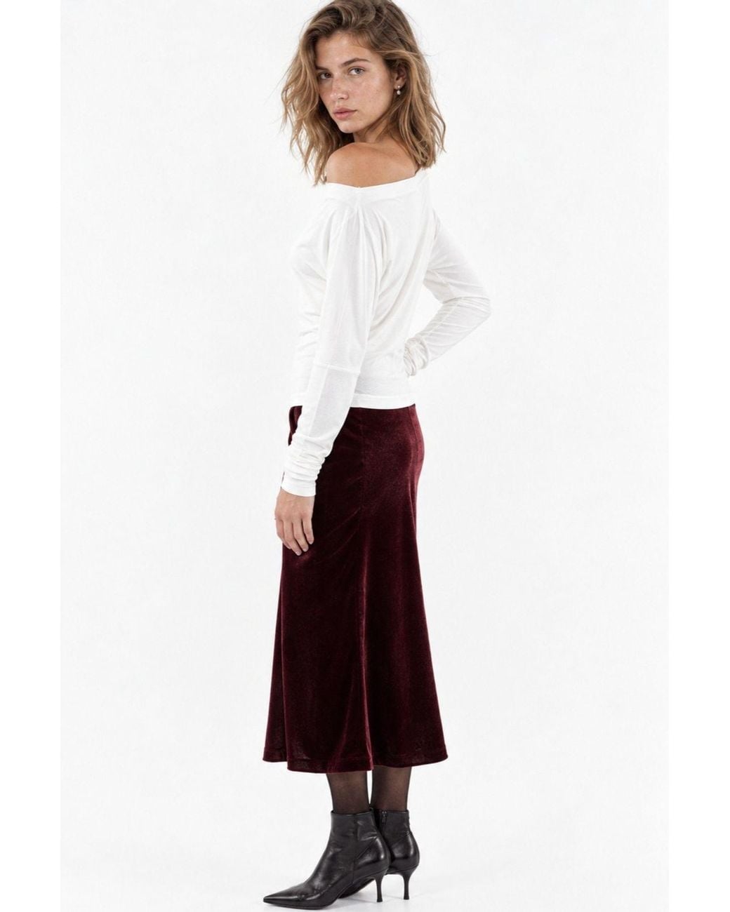 Busem White Blouse