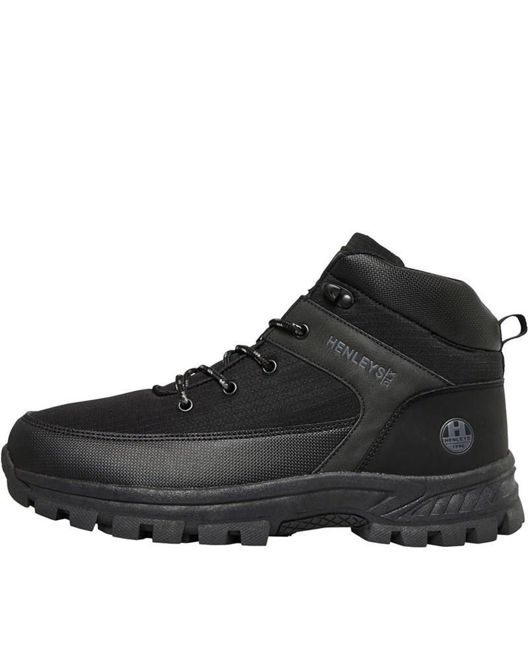 Henleys Black Cavern Boots
