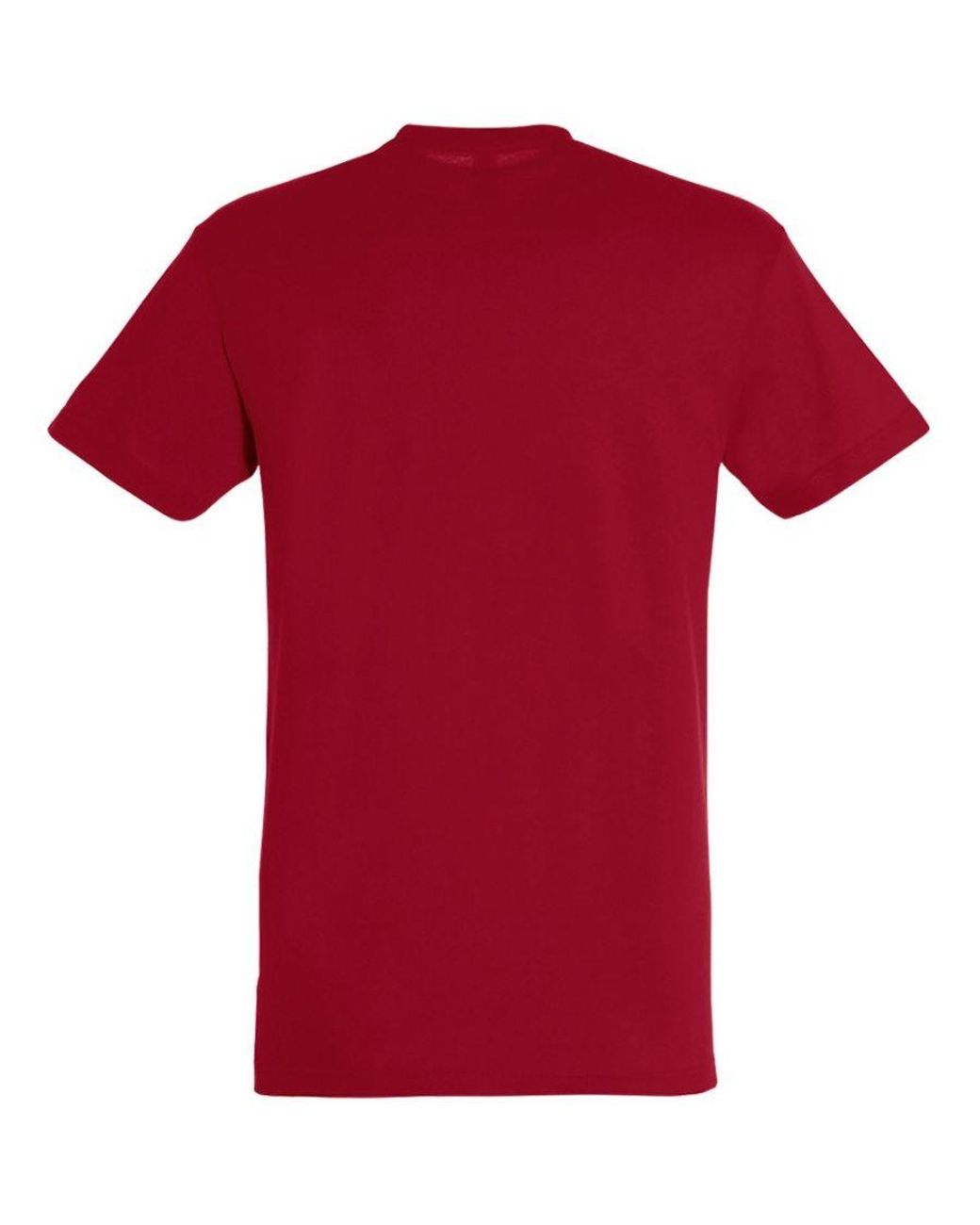 Sol's Red Regent Short Sleeve T-Shirt (Tango) Cotton for men