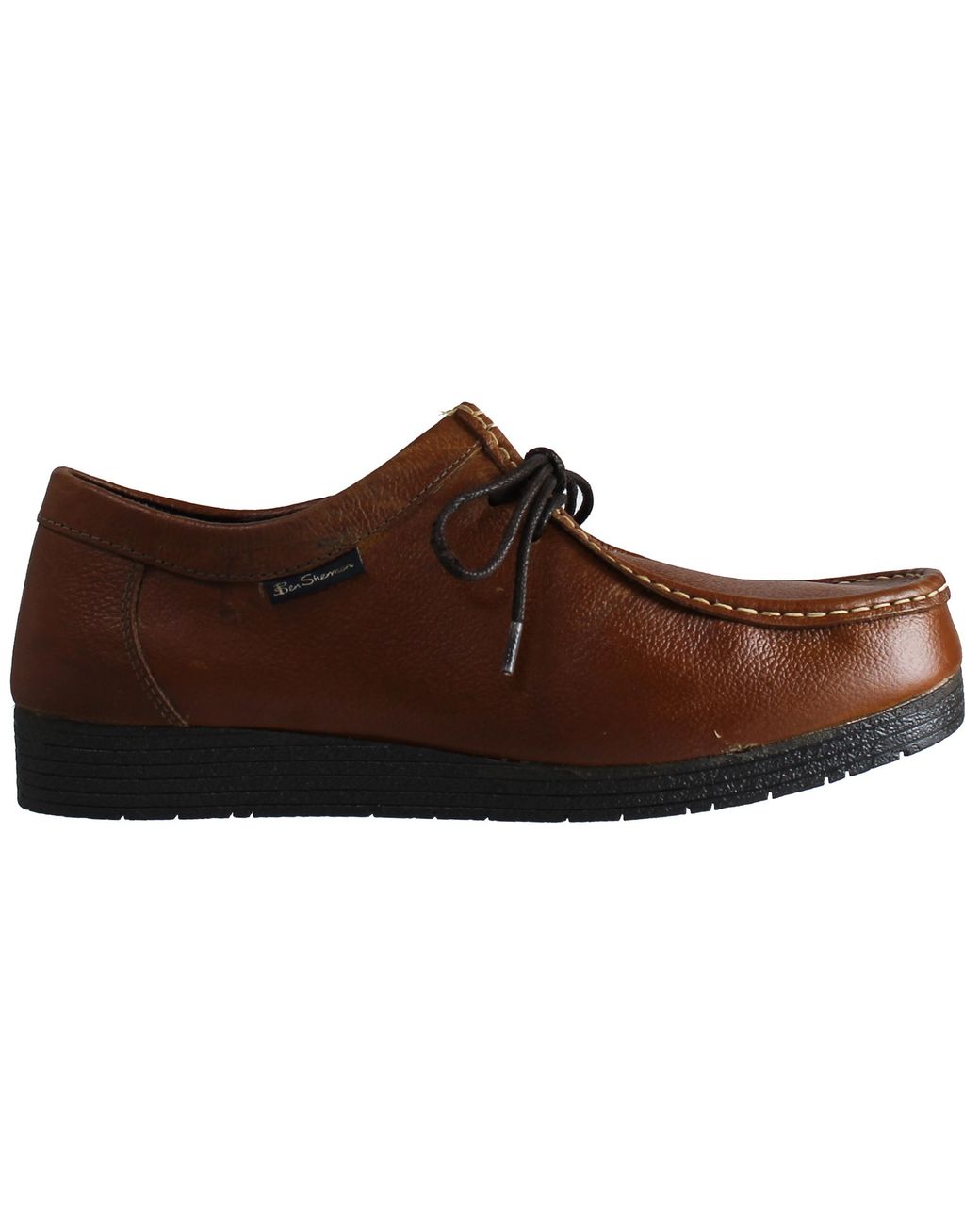 Ben Sherman Quad Lace-up Brown Smooth Leather S Shoes Ben3004_744 for men