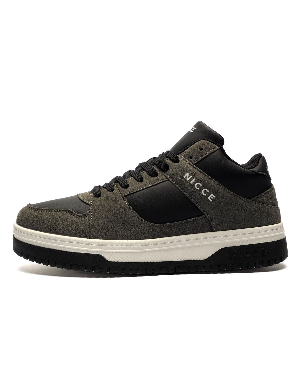 Nicce London Black Rustan Trainers for men