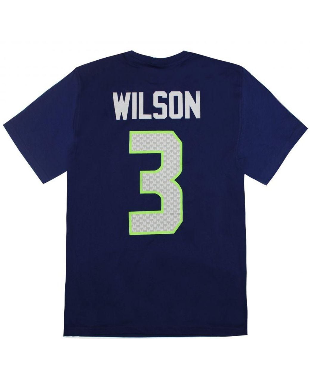 Fanatics Blue Nfl Seattle Seahawks Russell Wilson T-Shirt for men