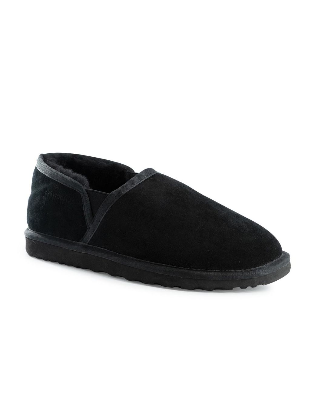 Aus Wooli Black Australia Newcastle Easy Slip-On Slippers