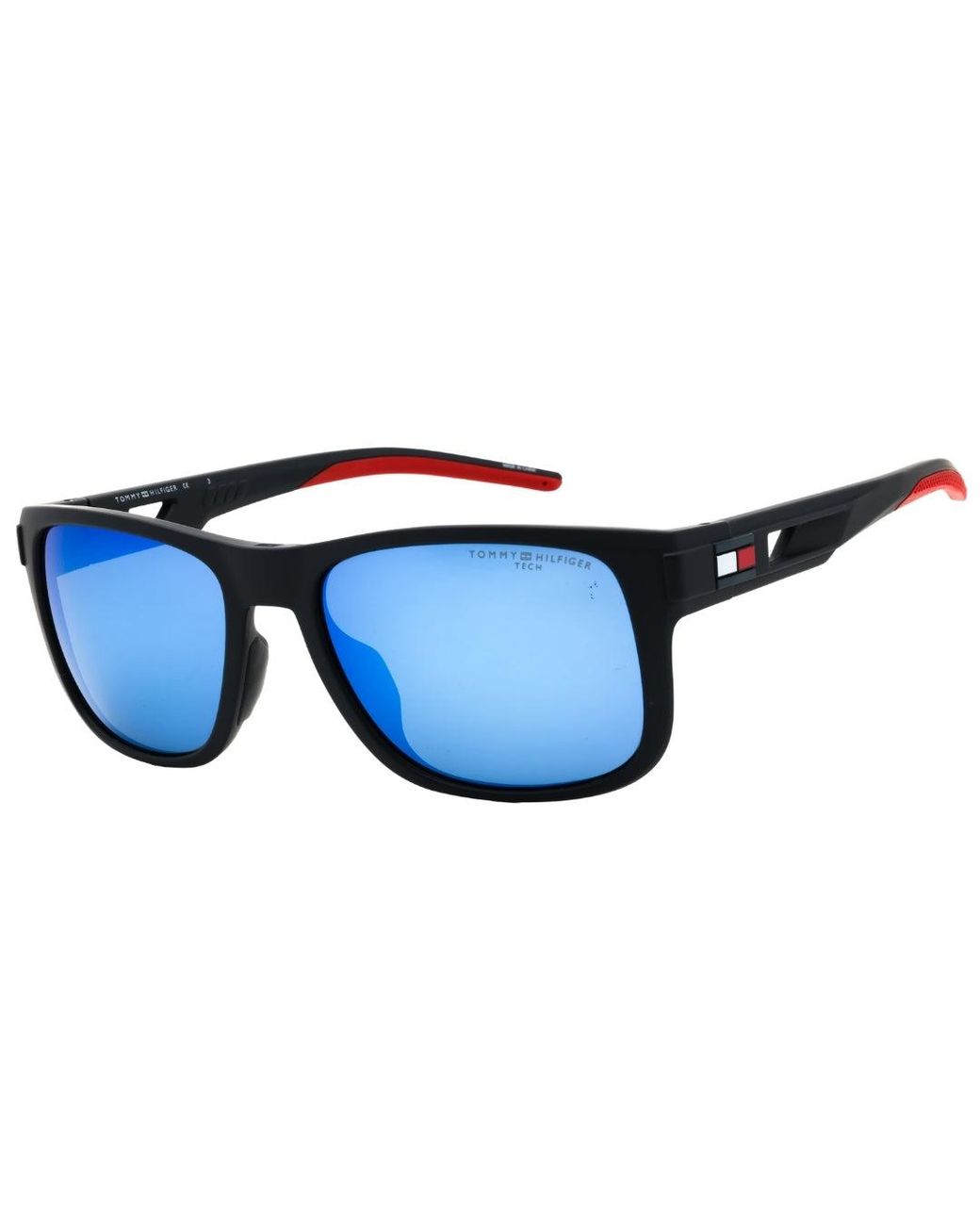 Tommy Hilfiger Blue Matte Sunglasses