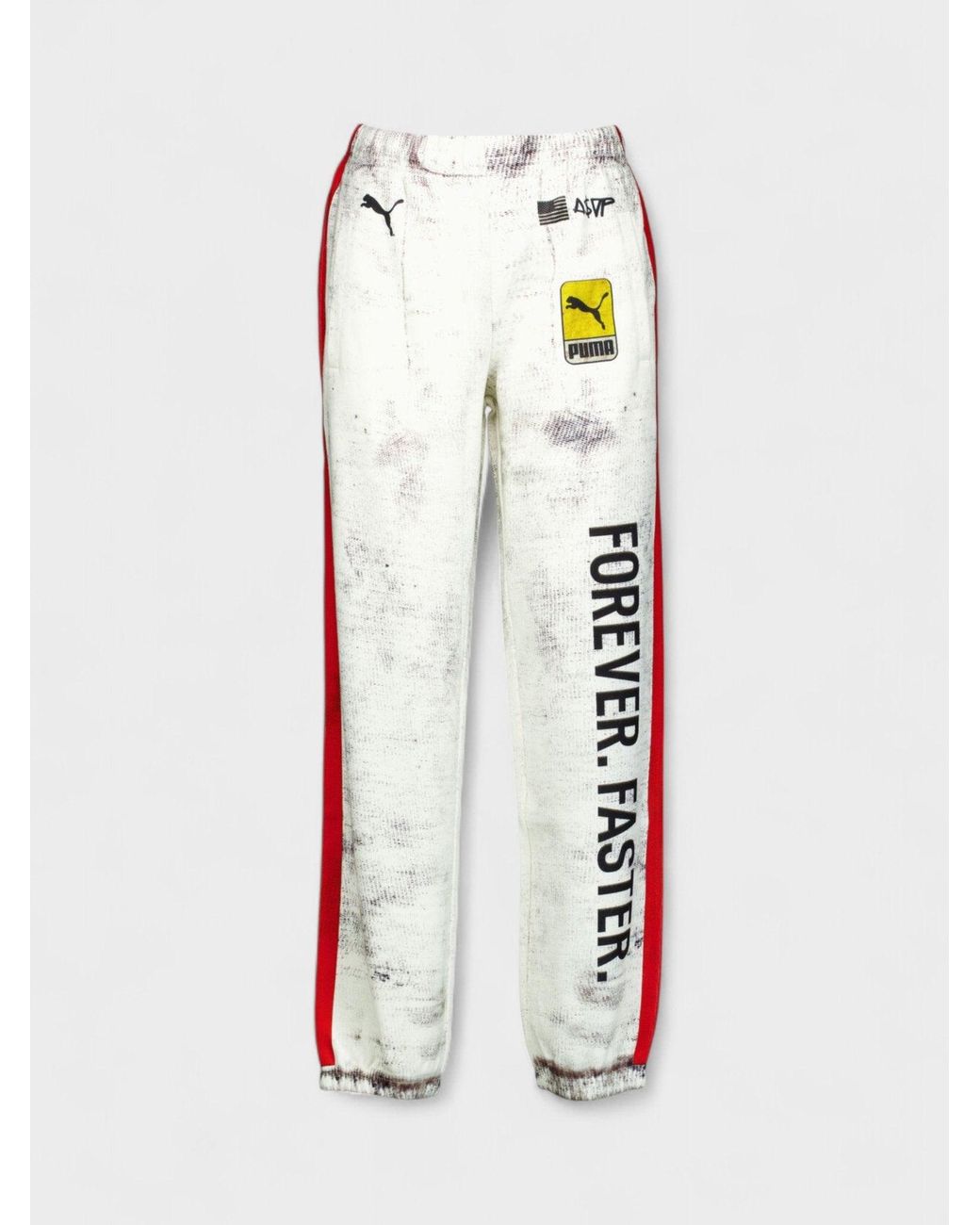 PUMA White A$Ap Rocky X Sweat Pants